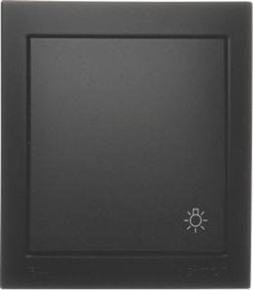 Изображение Kontakt-Simon Simon Aquaclick Przycisk wiato, 10 AX, 250 V czarny ACS1/49