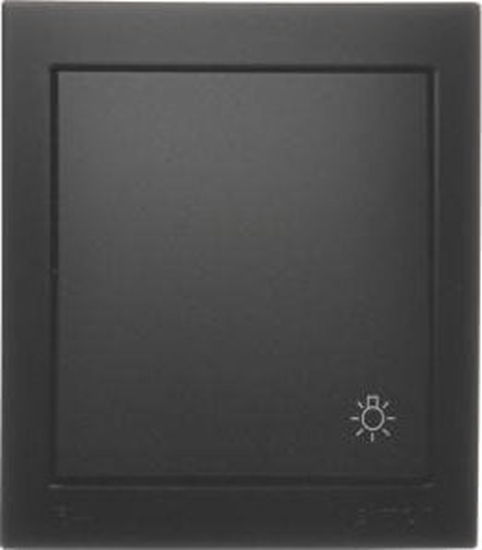 Изображение Kontakt-Simon Simon Aquaclick Przycisk wiato, 10 AX, 250 V czarny ACS1/49