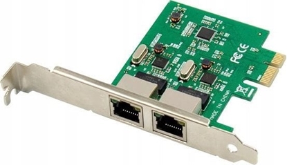 Picture of Kontroler MicroConnect PCI-E 8111F Dual-RJ45 Gigabit