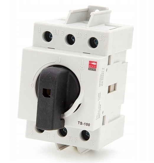 Изображение KOOP Elektro Rozcznik izolacyjny 100A 3P, moduowy wycznik TS-100