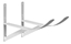 Изображение Kospel Wieszaki do wymienników poziomych 2szt. WIESZAK.WMD-019