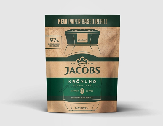 Picture of Kraft Foods Kawa rozpuszczalna Jacobs Kronung natychmiastowa dosypka 150g