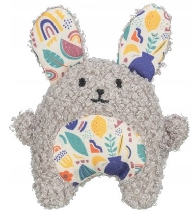 Picture of Królik, zabawka, dla kota, plusz, 11 cm, z kocimitk