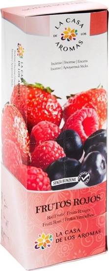 Picture of La Casa de los Aromas Incense kadzida zapachowe Czerwone Owoce 20szt.