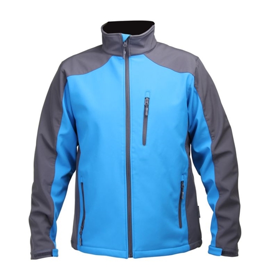 Изображение Lahti Pro Kurtka SOFTSHELL niebiesko-szara M - L4090102