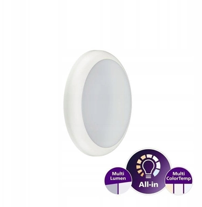 Изображение Lampa sufitowa Philips Plafon Ledinaire All-in WL070V G2 17W 1100/1700lm all-in 3000/4000/5700K PSU WH MDU (with motion sensor)