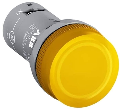 Изображение Lampka kompaktowa z diod 22mm CL2-623Y 230V AC 1SFA619403R6233