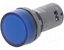 Изображение Lampka kompaktowa z diod 22mm niebieska CL2-502L 24V AC/DC 1SFA619403R5024