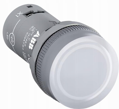 Attēls no Lampka kompaktowa z diod 22mm transparentna CL2-542C 380-415V AC 1SFA619403R5428