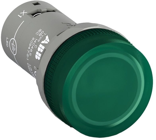 Picture of Lampka kompaktowa z diod 22mm zielona CL2-623G 230V AC 1SFA619403R6232
