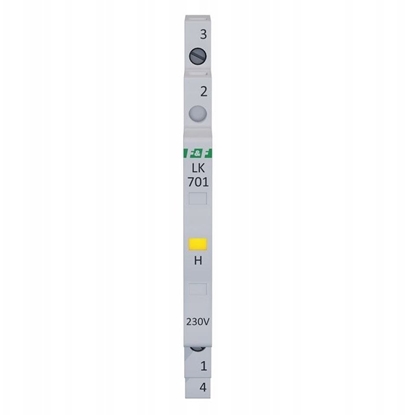 Изображение Lampka moduowa 1-fazowa óta LED Slim 1/2 moduu 230V LK-701Y