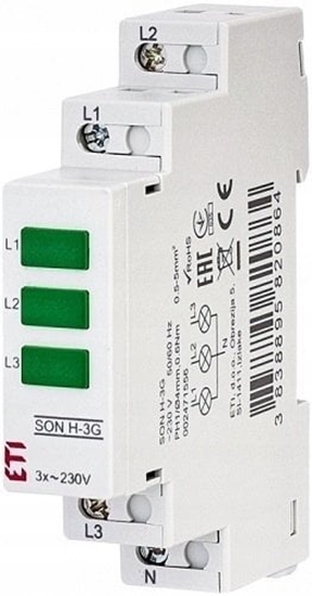 Picture of Lampka moduowa 3-fazowy zielony SON H-3G 002471556