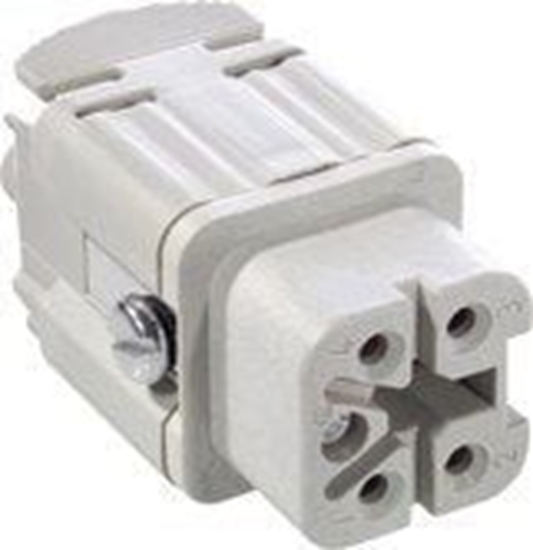 Изображение LAPP Zestaw kompletny 4+PE stykowy eski /obudowa pulpitowa i wkad/ EPIC KIT H-A 4 BS MAGS (75009620)