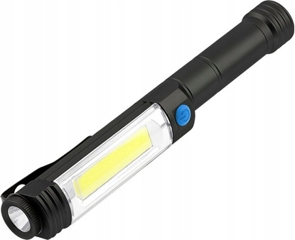 Attēls no Latarka GTV Latarka LED na baterie 3xAA, 6W, 400lm, 6400K, IP44, czarna