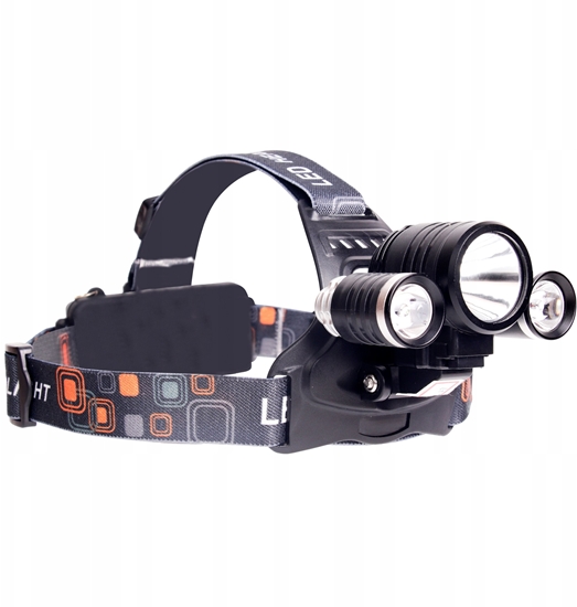 Picture of LATARKA LED CZOOWA 5W T6 + 2X CREE AKU 0478