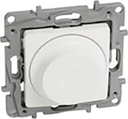 Attēls no Legrand ciemniacz obrotowy 300W 2- przewody biay NILOE (764588)