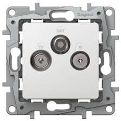 Picture of Legrand Gniazdo antenowe Legrand Niloe / Niloe Selection 764563 TV-RD-SAT kocowe (gwiazda) biae