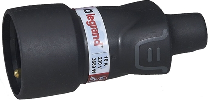 Picture of Legrand Gniazdo przenone z uciemieniem 16A IP44 gumowe - 50115