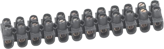 Picture of Legrand Listwa zaciskowa 12-torowa 10mm2 czarna (034215)