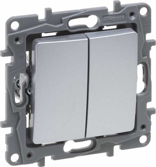 Picture of Legrand Niloe Selection cznik wiecznikowy 10AX aluminium 762105