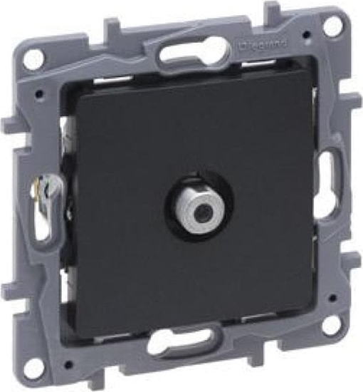 Picture of Legrand Niloe Selection Gniazdo tv typu f kocowe do instalacji typu gwiazda 1db antracyt 762250