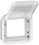 Picture of Legrand NOWE PLEXO 55 Adapter Arteor/Mosaic z przezroczyst klapk mechaniczn 70,5x70,5mm biay 069695L