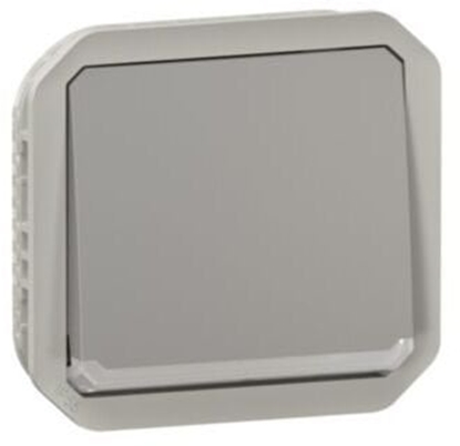 Attēls no Legrand NOWE PLEXO 55 Wcznik schodowy z podwietleniem mechanizm szary 10 AX - 250V AC 069513L