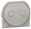 Picture of Legrand NOWE PLEXO Przepust membranowy - 2 wejcia szary 069599L