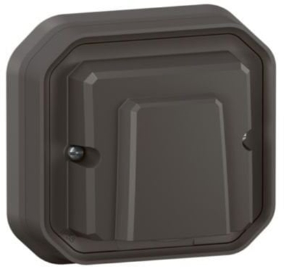 Attēls no Legrand NOWE PLEXO Wyjcie kablowe z uchwytem komplet podtynkowy 16A - 230V AC antracyt 069878L