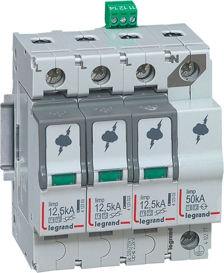 Picture of Legrand Ogranicznik przepi B+C 3P+N 12,5kA (412277)