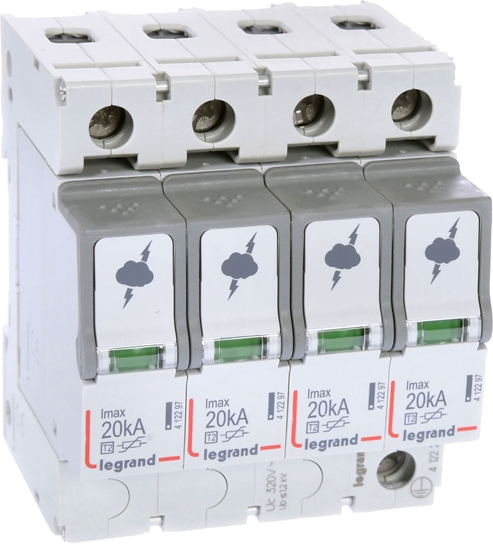 Picture of Legrand Ogranicznik przepi ON300 C 4P 20kA 1,2kV 412223