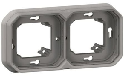 Attēls no Legrand PLEXO55 ramka montaowa do zabudowy 4 modul szary