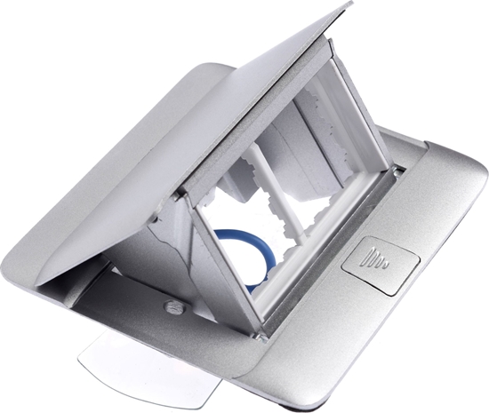 Picture of Legrand Pop-up Puszka podogowa 100 x 122 x 61,2mm 4-moduowa aluminium (054011)