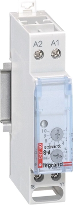 Изображение Legrand Przekanik czasowy 1P 8A 0,1sek-100h 12-230V AC/DC opónione zaczenie RC302 (004740)