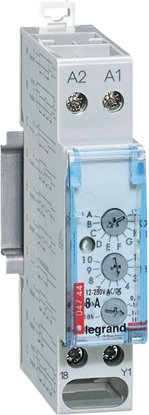 Изображение Legrand Przekanik czasowy 1P 8A 0.1sek-100h 12-230V AC/DC (004744)