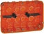 Attēls no Legrand Puszka do betonu 142mm 213 x 50mm Ze rubami czerwony Batibox (080126)