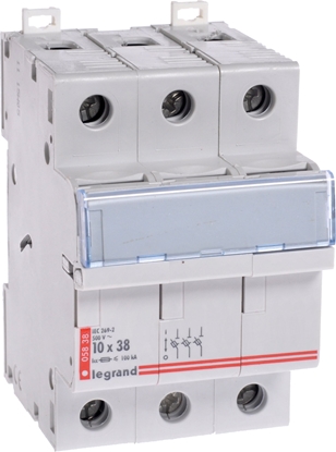 Picture of Legrand Rozcznik bezpiecznikowy cylindryczny 3P 10x38mm RB338 005838