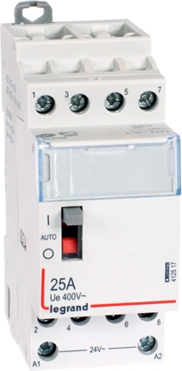 Picture of Legrand Stycznik moduowy 4P 25A 4Z 24V AC z manipulatorem SM 425 24 4Z (412517)