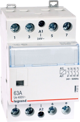 Picture of Legrand Stycznik moduowy SM363 63A 24V 4NO (412512)