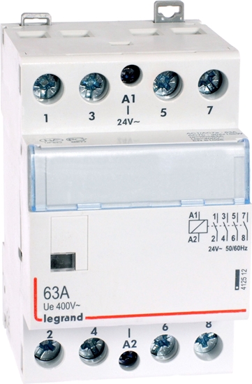 Picture of Legrand Stycznik moduowy SM363 63A 24V 4NO (412512)