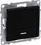 Picture of Legrand SUNO - acznik jednobiegunowy podwietlany - 10 AX - 250 V~ - zaciski automatyczne, Czarny - Legrand 721411 himp