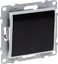 Picture of Legrand SUNO - Przycisk pojedynczy z podwietleniem - 6 A - 250 V~ - zaciski automatyczne, Czarny -  Legrand 721410 himp