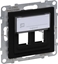 Attēls no Legrand SUNO Adapter KEYSTONE podwójny czarny 721445