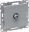 Picture of Legrand SUNO Gniazdo telewizyjne typ F kocowe 1,5dB aluminium 721363