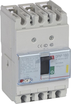 Attēls no Legrand Wycznik mocy 3P 160A 16kA DPX3 160 - 420007