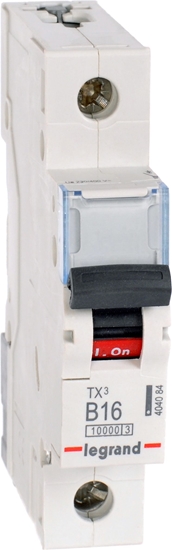 Picture of Legrand Wycznik nadprdowy 1P B 16A 10kA AC S311 TX3 (404084)