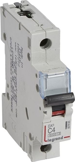 Picture of Legrand Wycznik nadprdowy 1P C 4A 6kA S301 DX3 407665