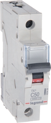 Attēls no Legrand Wycznik nadprdowy S 301 1P C 50A 6000A - 403439