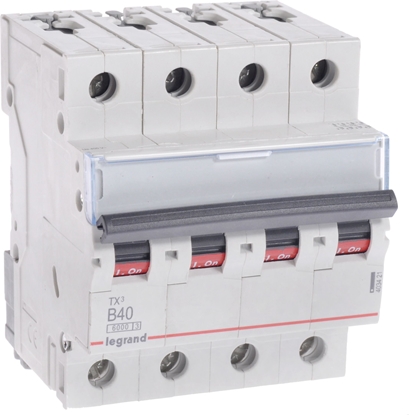 Attēls no Legrand Wycznik nadprdowy S304 B40 TX3 40A 6kA 403421