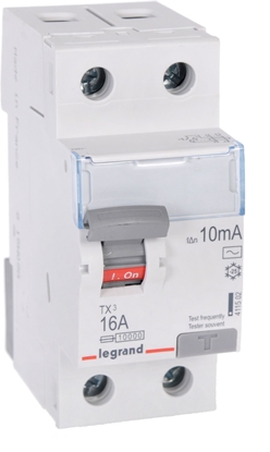 Attēls no Legrand Wycznik rónicowo-prdowy 2P 16A 0,01A typ AC P302 TX3 (411502)